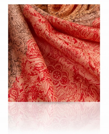 Палантин Женский SN-SKETCH/OR.BROWN